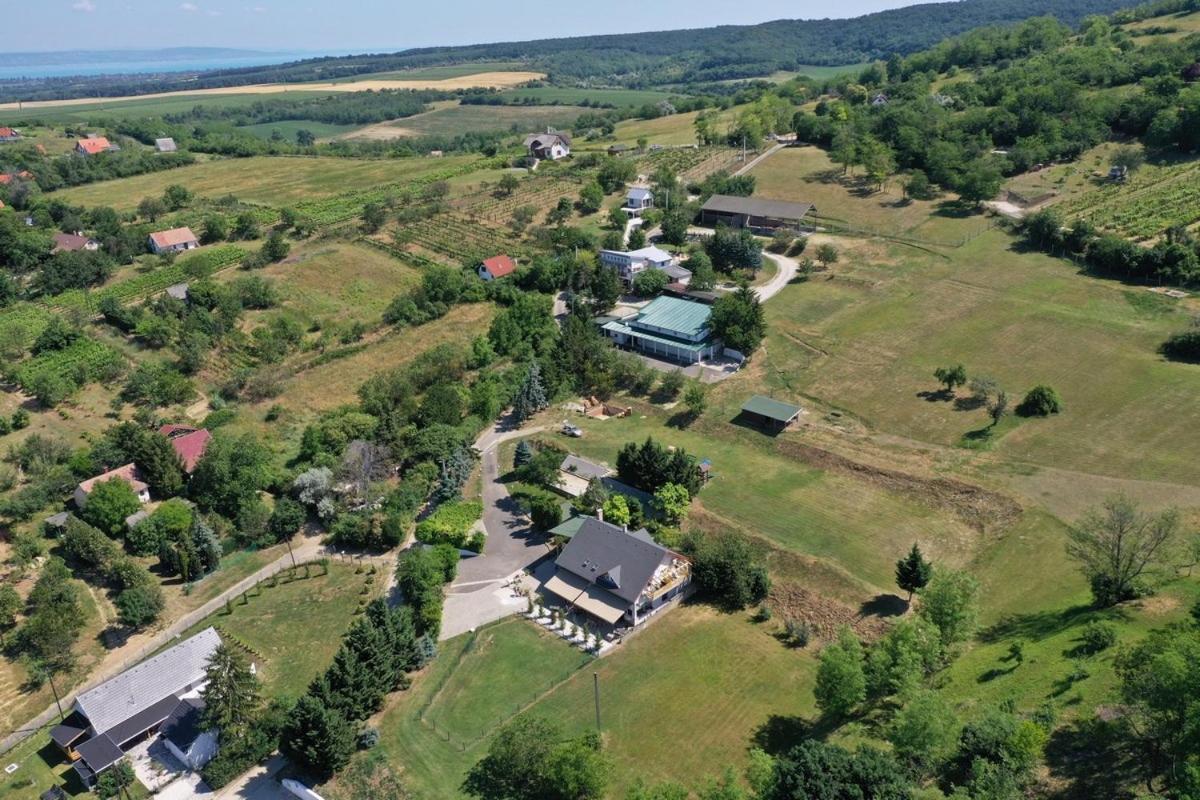 Borkúti Panzió és Apartman Balatonszemes Exterior foto